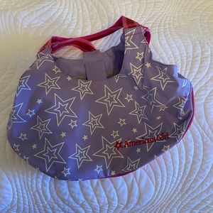 American Girl doll holder purse